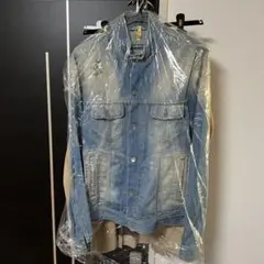 ★DOLCE&GABBANA デニムジャケット 48/ダメージ加工 ★のサムネイル