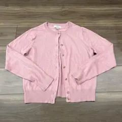 H&M ピンク カーディガン 長袖のサムネイル