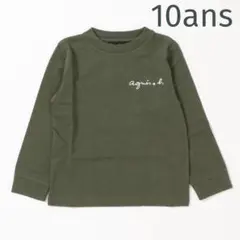 アニエスベー K333ETS キッズ ロゴTシャツ 10ans