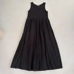 KBF ノースリーブ ワンピース ブラックのサムネイル