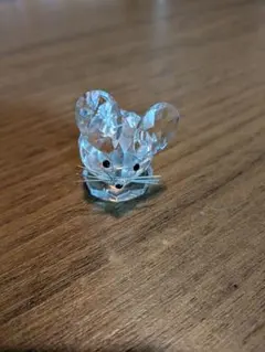 Swarovski クリスタル ネズミ 置物