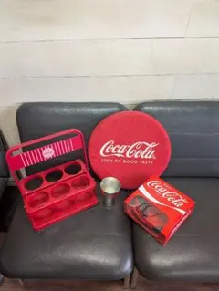 Coca-Cola コカ・コーラクッションヘッドホンFIFAドリンクホルダー4点のサムネイル