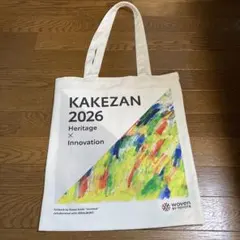 限定品ウーブンシティ トヨタ　KAKEZAN 2026 トートバッグのサムネイル