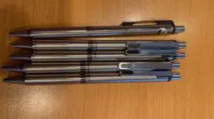 ゼブラ　ボールペン　廃盤　レトロ　5本セットのサムネイル