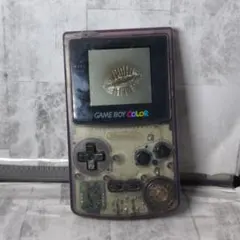 【不動ジャンク】ゲームボーイカラー　本体 クリアパープル　Nintendo