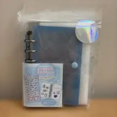 クーリア とうめいシールバインダー ブルー