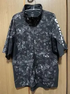 OAKLEY カモフラージュ ハーフジップポロシャツ JPN XL