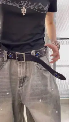 A'gem スタッズベルト studs belt HTC似