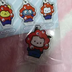 サンリオキャラクターズ ミャクミャクなりきりアクリルチャーム　ポチャッコ