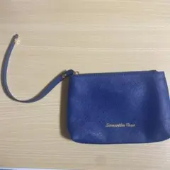 Samansa Vegaネイビー ポーチ