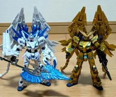 Gフレーム　ユニコーンガンダム　フェネクス&ペルフェクティビリティ２体セット