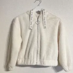 cammy x amie クマ耳 フード付きボアジャケット 130cm