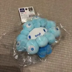 万博限定 ミャクミャク　サンリオ　ぬいぐるみ　カラビナ シナモンロール　シナモン