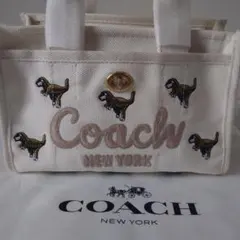 ✨新品✨COACH カーゴ トート バッグ レキシー ラスト１点✨ 限定✨ 恐竜