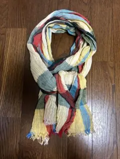 マドラスチェックストール