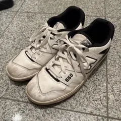 New Balance 550 ホワイト ブラック スニーカー