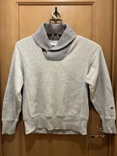 Champion リバースウィーブ ショールカラー スウェット M