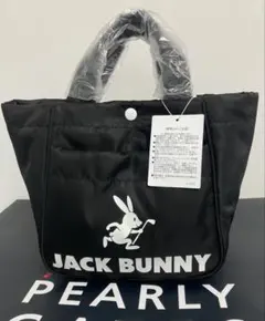 新品 パーリーゲイツ ジャックバニー 【定番】カートバッグ 黒 男女兼用モデルのサムネイル