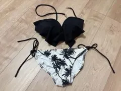 ビキニ 水着 ヤシの木柄 DURAS 9Mのサムネイル