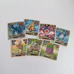 ポケモン 最強シール烈伝 10 ダイヤモンド&パール 7枚 セット