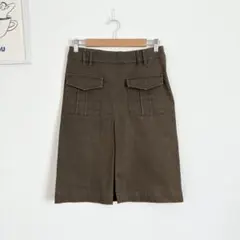 シュカ　タイトスカート　カーゴスカート　ワークスタイル　キレイめ　シンプルのサムネイル