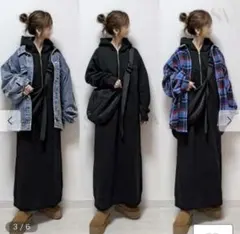 土日限定価格　パーカーワンピース　Mサイズ