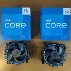 intel CPUクーラー LGA1700 Core i5-13500用 2個