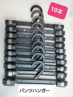 パンツハンガー 10本セット 洗濯にも