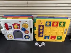 日本育児　ミュージカルキッズランド　ベビーサークル　8枚セット