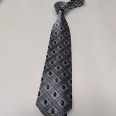 ネクタイ グレー 馬柄