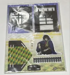 鬼滅の刃×ナンジャタウン～猫との穏やかな日々 アクリルジオラマセット【※枠折れ】