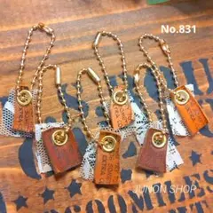 956☆革タグ チャーム 男前 ビンテージ ボールチェーン付き パーツ