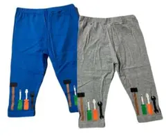codycoby 110cm コーディーコービー　7分丈スパッツ2枚セット
