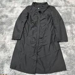 HIROKO BIS ヒロコビズ ロングコート ブラック Lサイズ