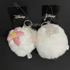 ディズニー とんすけ ミスバニー しっぽ チャーム