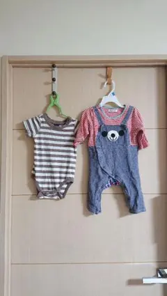 キムラタン ・baby GAPロンパース2枚セット 70㎝