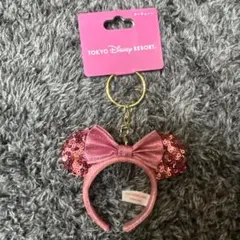 TOKYO Disney RESORT ミニーマウス耳キーホルダー
