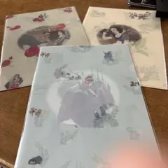 ディズニーストア 交換品 クリアファイルセット 3枚まとめて