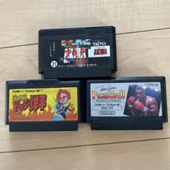 ファミコンソフト3本セット