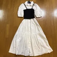wcloset シャツワンピース