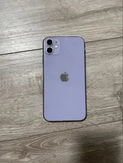 Apple iPhone 11 パープル 本体 液晶漏れあり - メルカリ