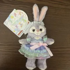 ステラルー　カラフルハピネス　ぬいぐるみバッジ　ダッフィー　20周年