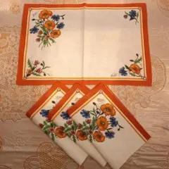【美品・未使用】GUCCI グッチ　手刺繍ランチョンマット　４枚セット 2026年最新】GUCCI テーブル用品の人気アイテム - メルカリ
