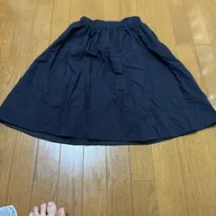 BURBERRY BLUE LABEL フレアスカート ネイビー 34のサムネイル