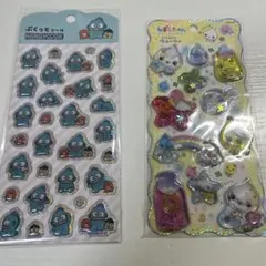 ハンギョドン ぷくっとシール しずくちゃん ウォーターシール みるみるちゃん