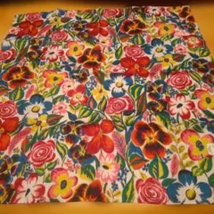 【新品】LIBERTY INTERMODE 花柄 大人のガーゼハンカチ