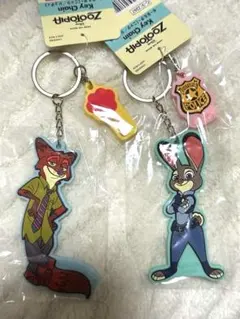 ズートピア キーホルダー　ダイソー