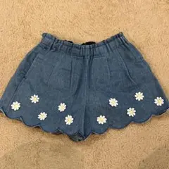 petit main 90 デニムショートパンツ