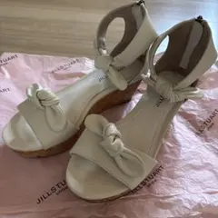 20900円 JILLSTUART ウェッジサンダル 23cm ピンクゴールド - メルカリ
