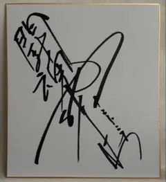 松本零士 直筆サイン 色紙 - メルカリ